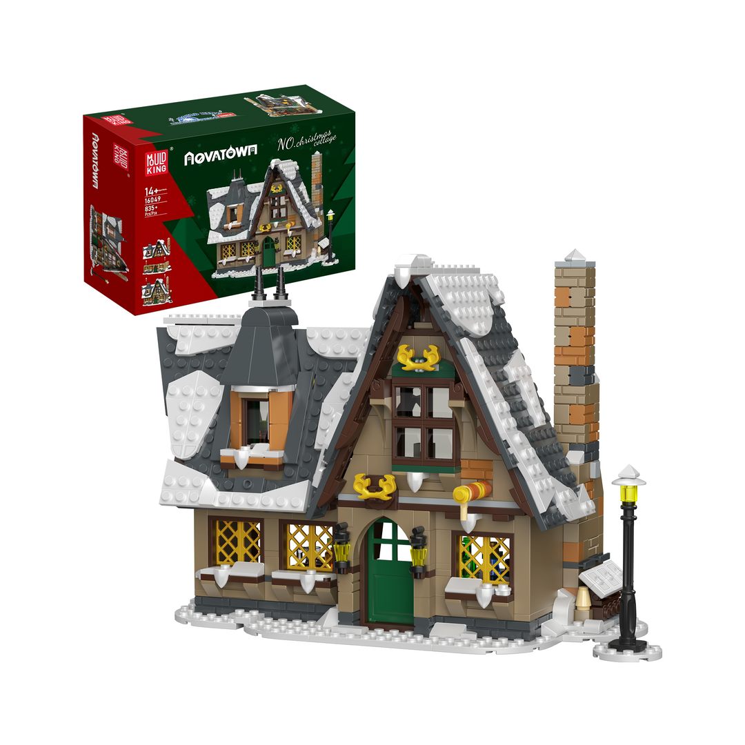 Mould King 16049 Christmas Cottage Building Set | 766 PCS
