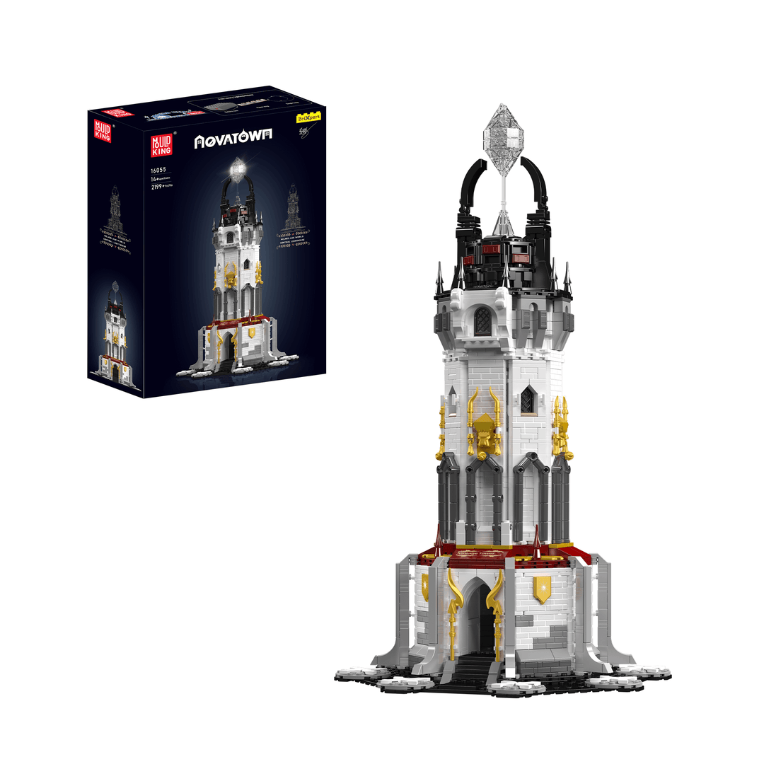 Mould King 16055 Medieval Lighthouse Building Set | 2,199 Pcs