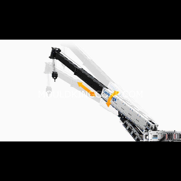 MOULD KING 17002 Grue sur chenilles 11200 Ensemble de construction | 4000 pièces