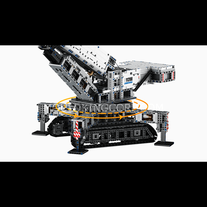 MOULD KING 17002 Grue sur chenilles 11200 Ensemble de construction | 4000 pièces
