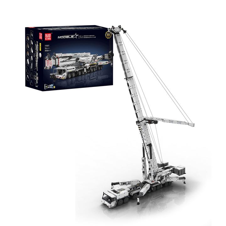 Ensemble de construction de grue télécommandée Mould King 17007 Ultimate Liebherr LTM 11200 | 8 506 pièces