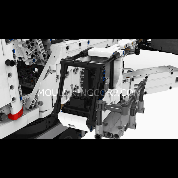 Ensemble de construction de grue télécommandée Mould King 17007 Ultimate Liebherr LTM 11200 | 8 506 pièces