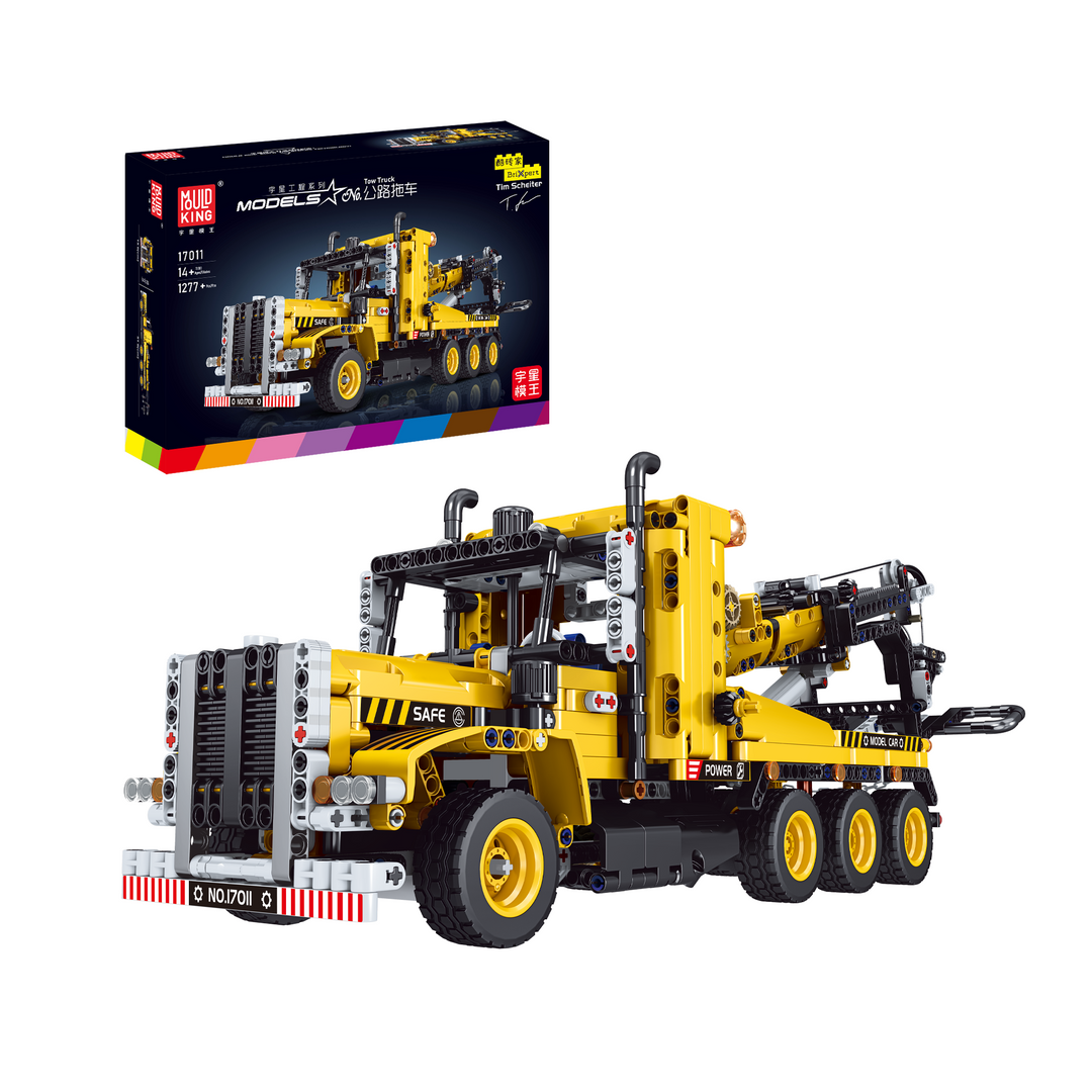 MOULD KING 17011 Road Trailer Building Block Set | 1,277 PCS