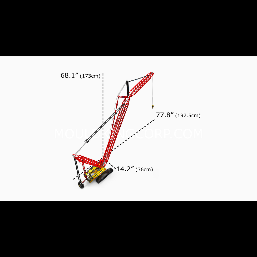 MOULD KING 17015S Liebherr LR13000 Bouwpakket | 4.567 pcs