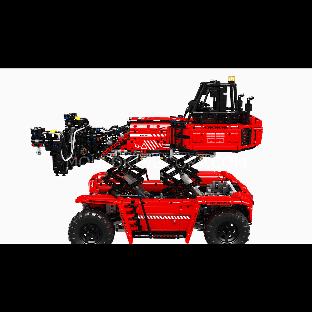 Ensemble de construction télécommandé pour chariot élévateur à conteneurs MOULD KING 17029/17030 | 4 878 pièces