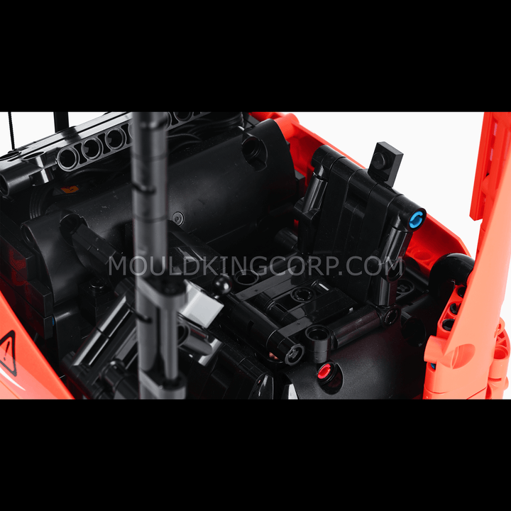 MOULD KING 17041 Op afstand bestuurbare vorkheftruck bouwset | 1.506 st.