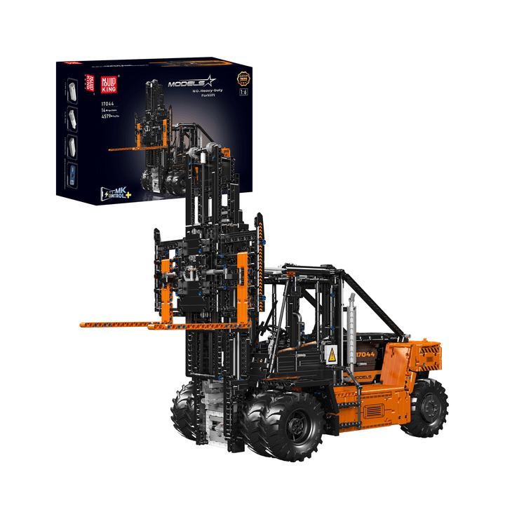 Mould King 17044/17045 Ensemble de construction télécommandé pour chariot élévateur robuste | 4 579 pièces
