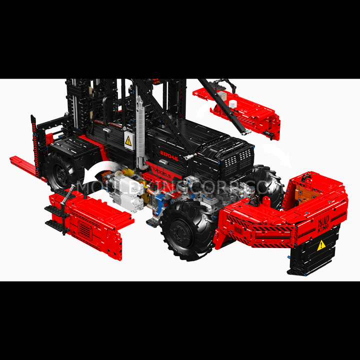 Mould King 17044/17045 Ensemble de construction télécommandé pour chariot élévateur robuste | 4 579 pièces
