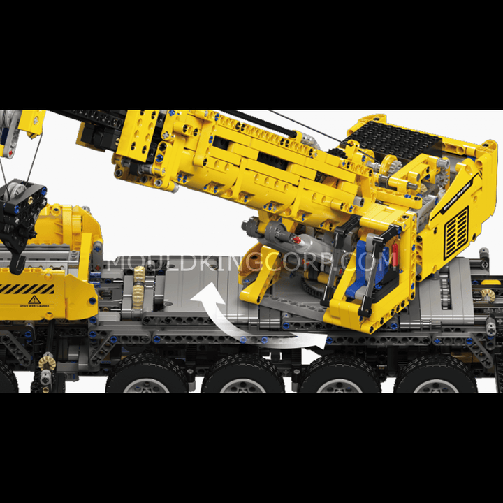 Mallenkoning 17047 Mechanische Kraan C+ Bouwset | 2.688 Stuks