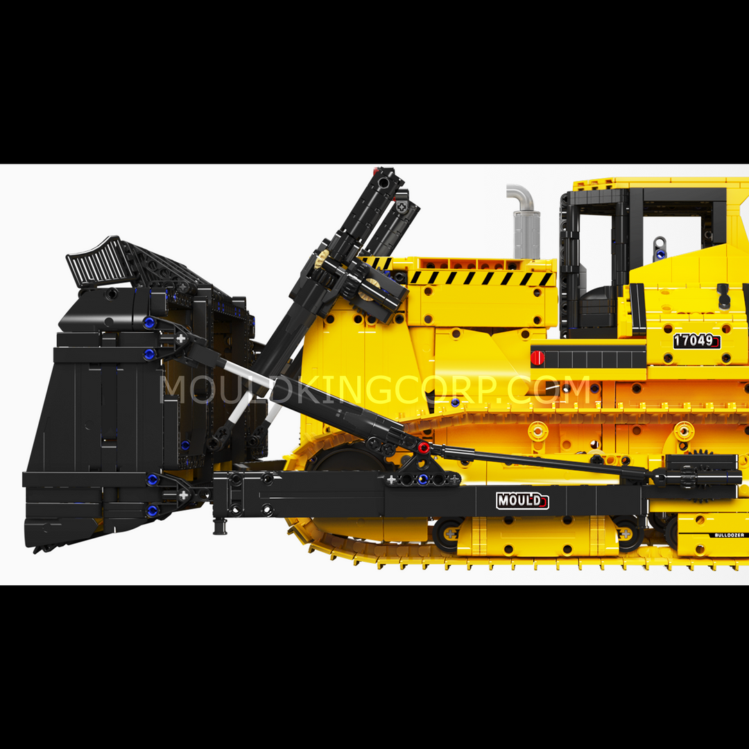 MOULD KING 17049 Liebherr PR766 op afstand bestuurbare bulldozer bouwset | 3.568 pcs