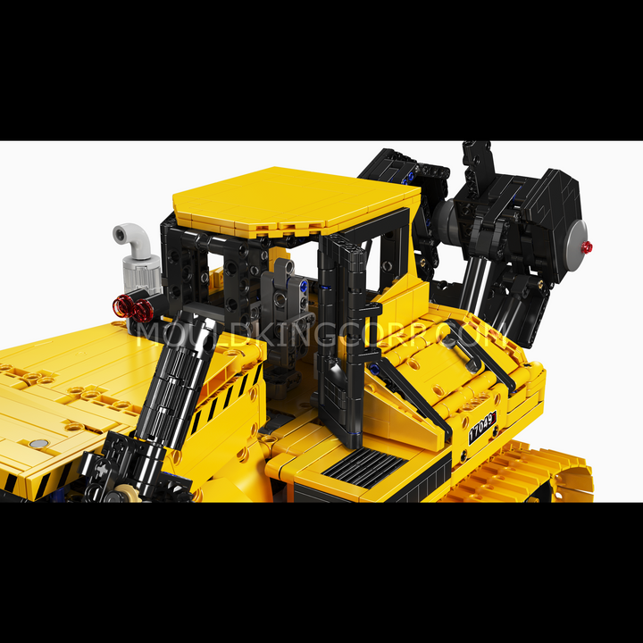 MOULD KING 17049 Liebherr PR766 op afstand bestuurbare bulldozer bouwset | 3.568 pcs