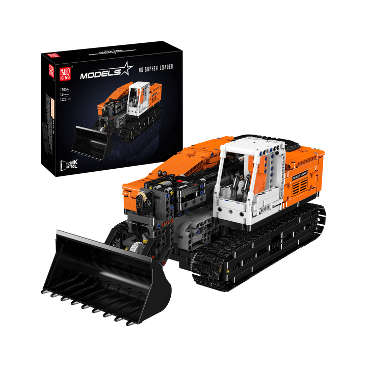 Mould King 17054 Remote Controlled Crawler Loader | 1,423 Pcs