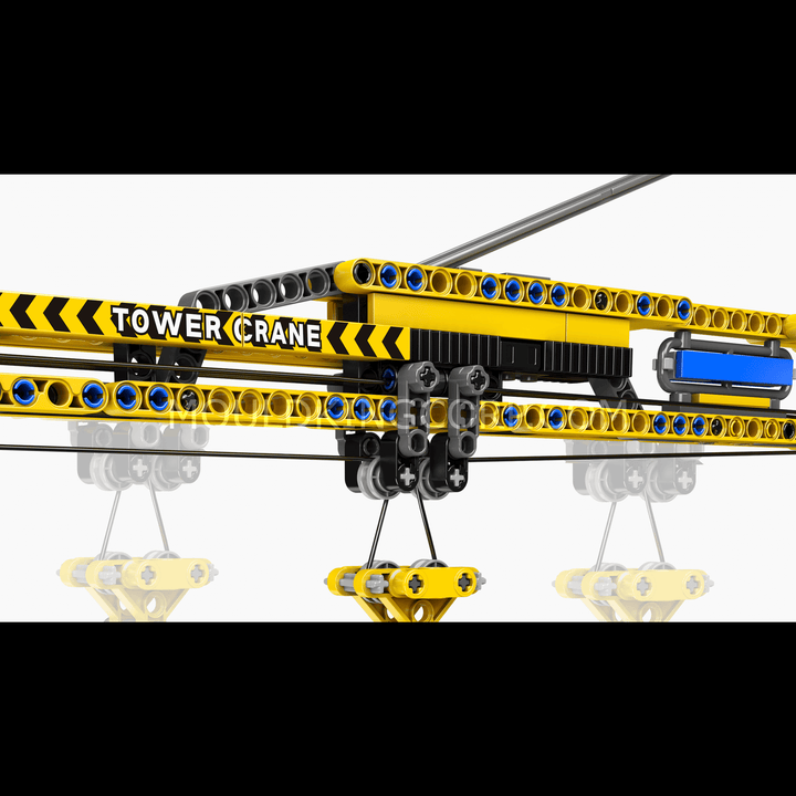 Mould King 17059 Crawler Tower Crane Building Set | 1,731 Pcs