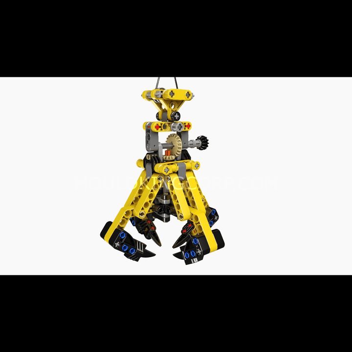 Mould King 17059 Crawler Tower Crane Building Set | 1,731 Pcs