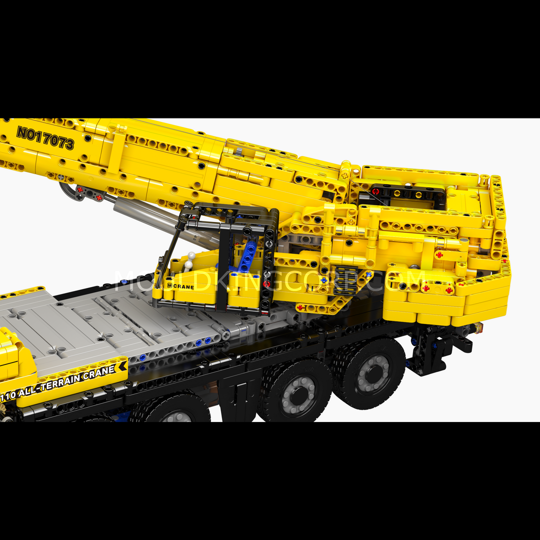 Mallenkoning 17073/17074 LTM 1110 Mobiele Kraan Bouwset | 3.218 Stuks