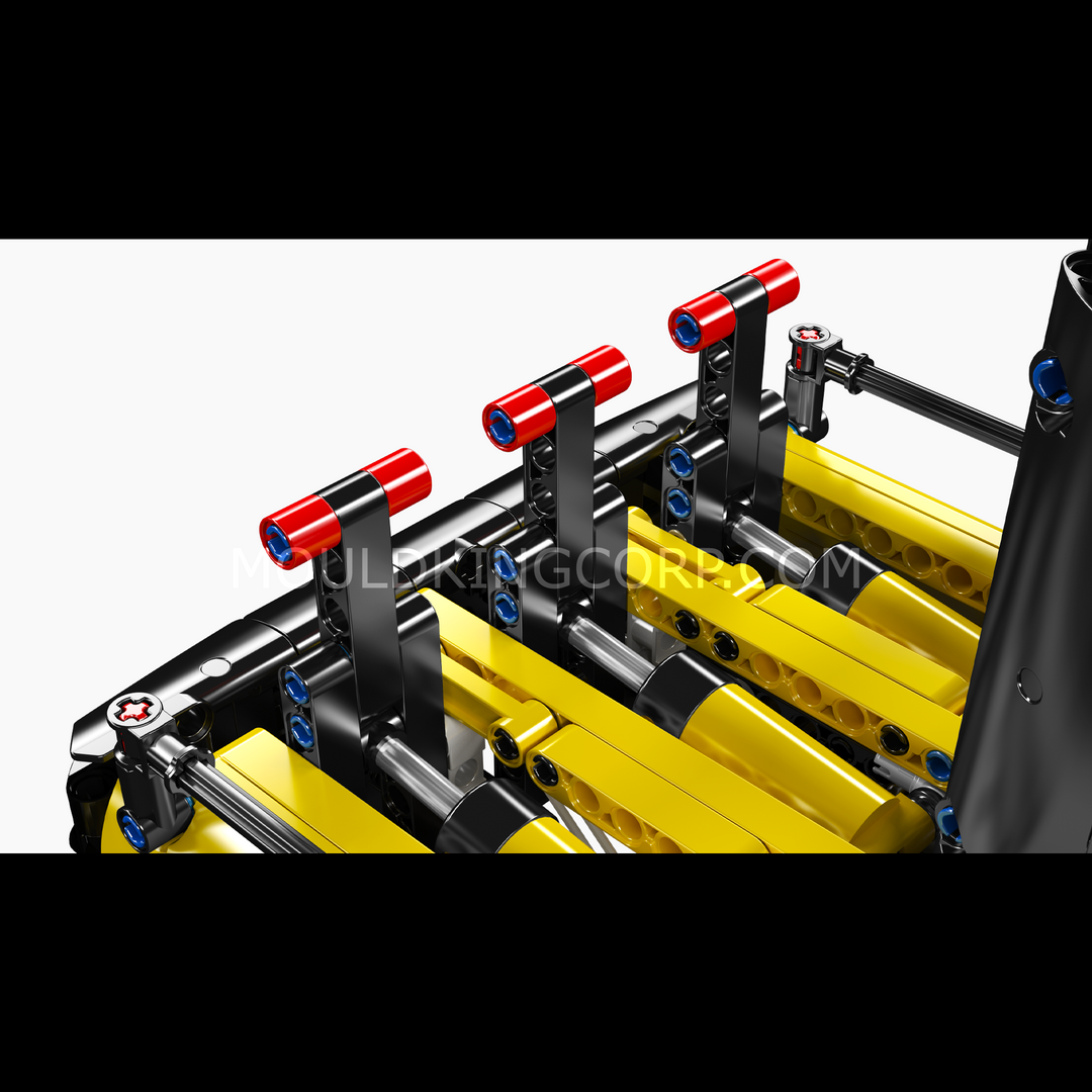 Mallenkoning 17077 Hydraulische Log Grapple Aanhangwagen Bouwset | 866 Stuks