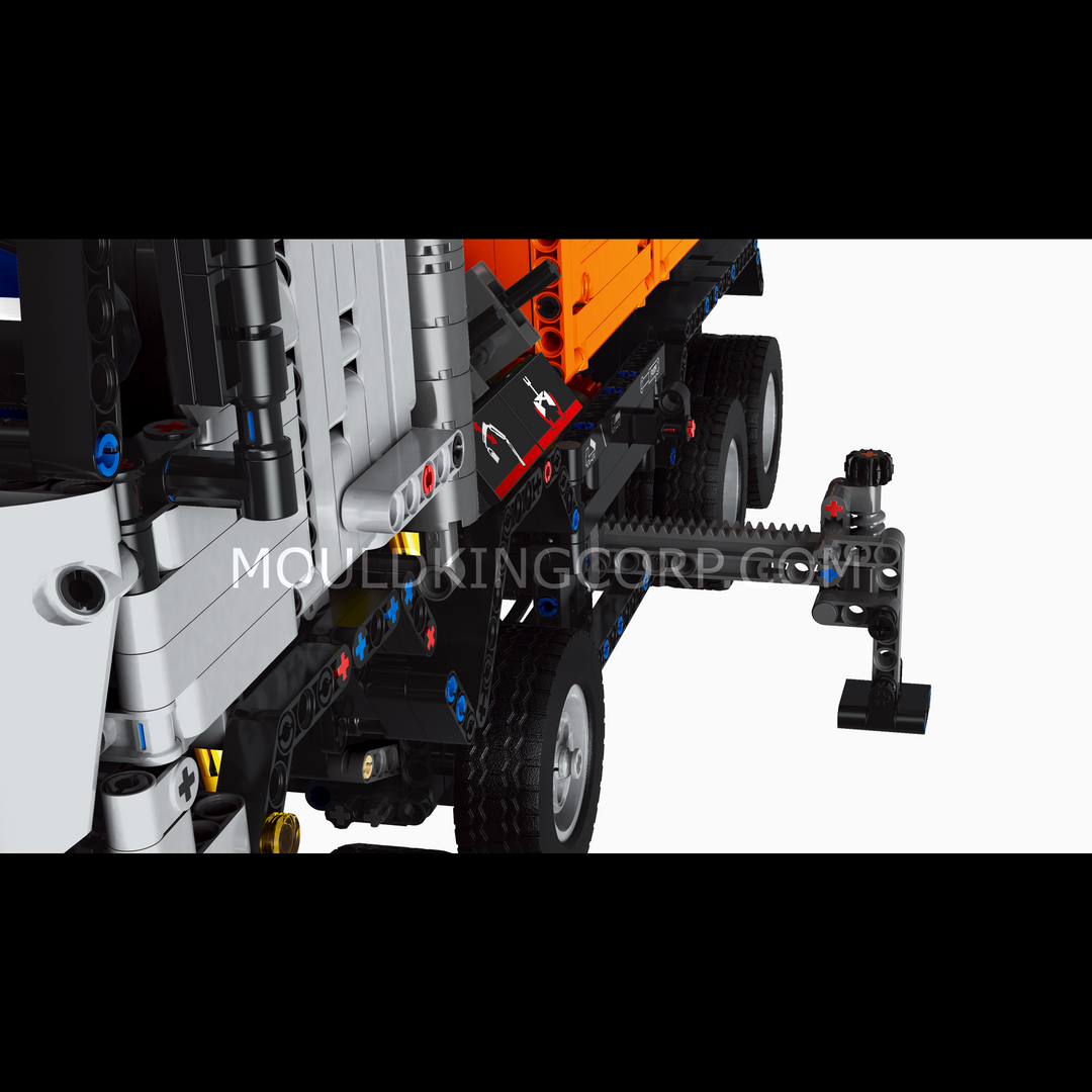 Mallenkoning 19007 2-in-1 RC Graafmachine & Dump Truck Bouwset | 2.970 stuks