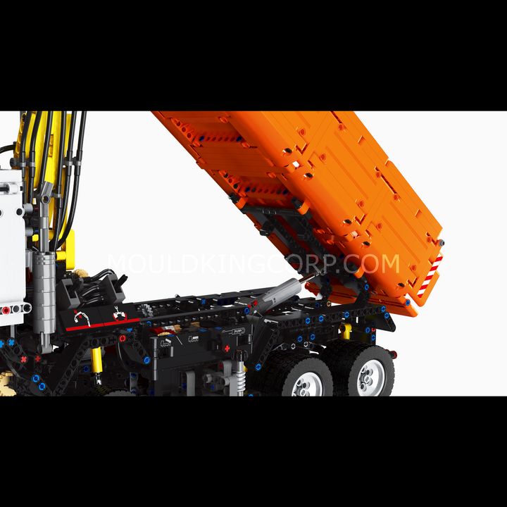Mallenkoning 19007 2-in-1 RC Graafmachine & Dump Truck Bouwset | 2.970 stuks