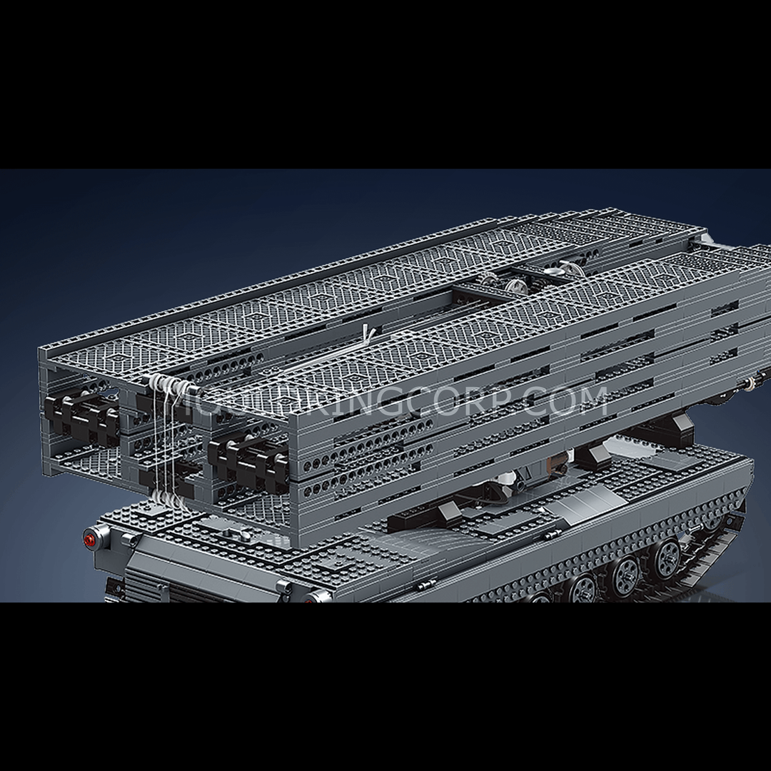 MOULD KING 20002 Jeu de construction télécommandé Assault Bridge Layer | 2 388 pièces