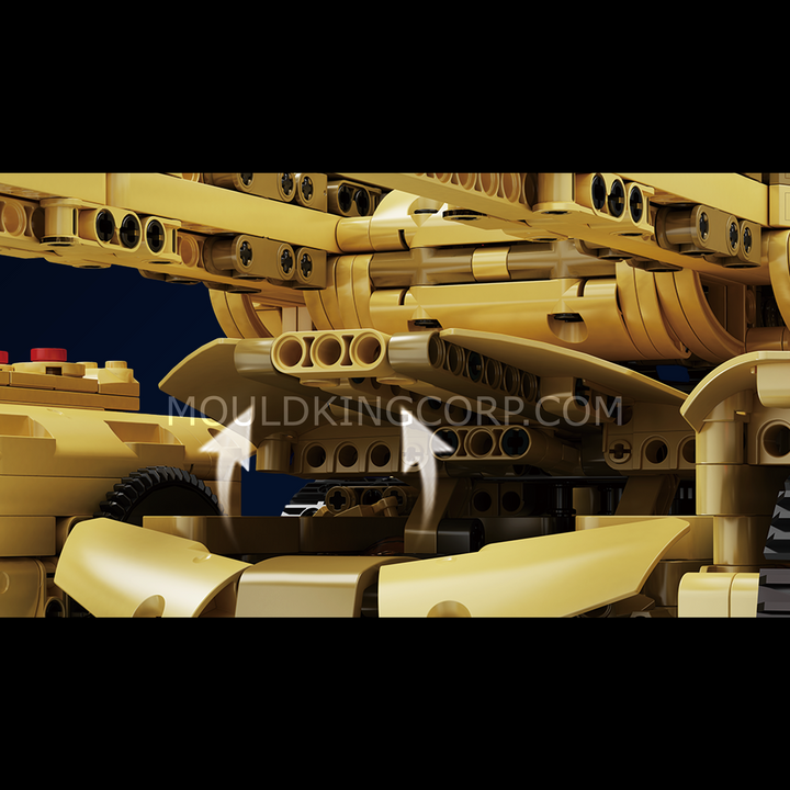Ensemble de construction de char mammouth motorisé Mould King 20011 | 3 445 pièces