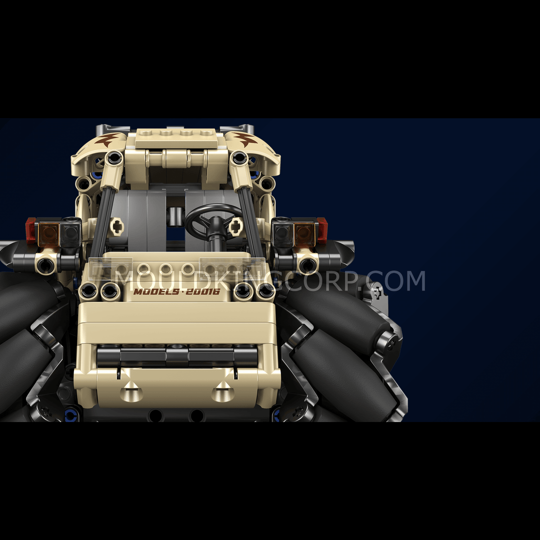 Mould King 20016 Mecanum ATV Ensemble de construction télécommandé | 617 pièces