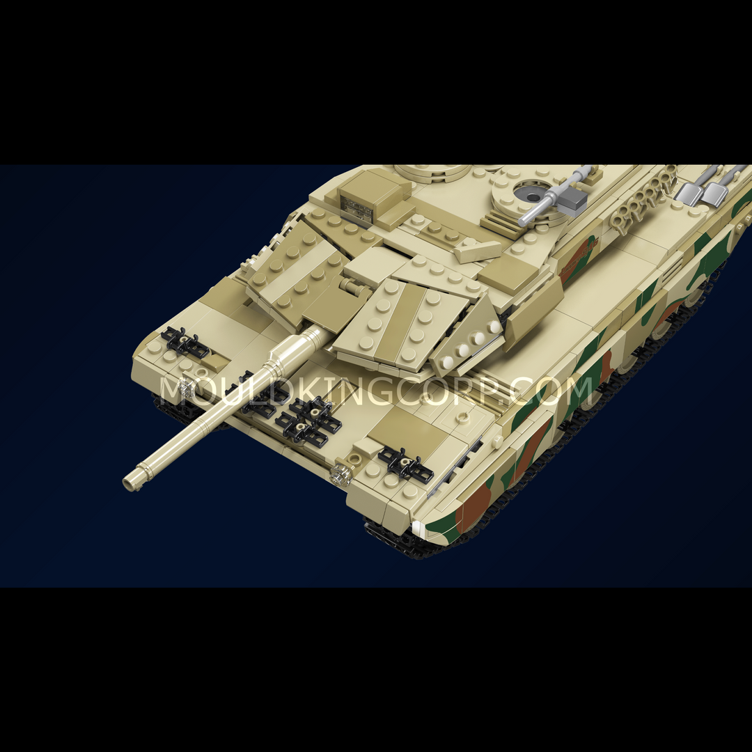 Mould King 20020S Kit de construction de réservoir télécommandé LEOPARD 2 | 1 100 pièces