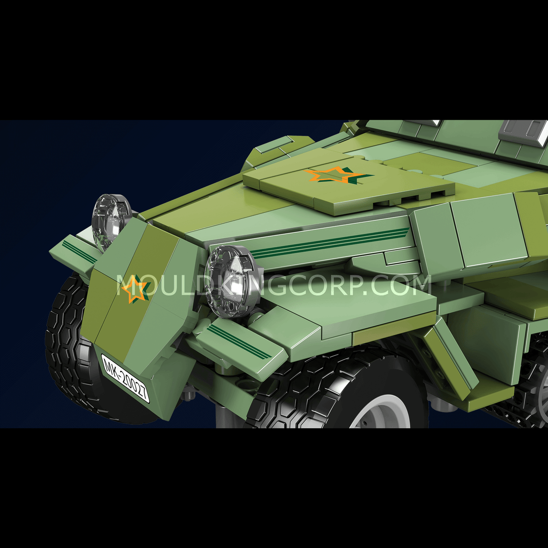 Mould King 20027 Sd.Kfz. 251 Kit de construction de semi-chenilles | 1 298 pièces