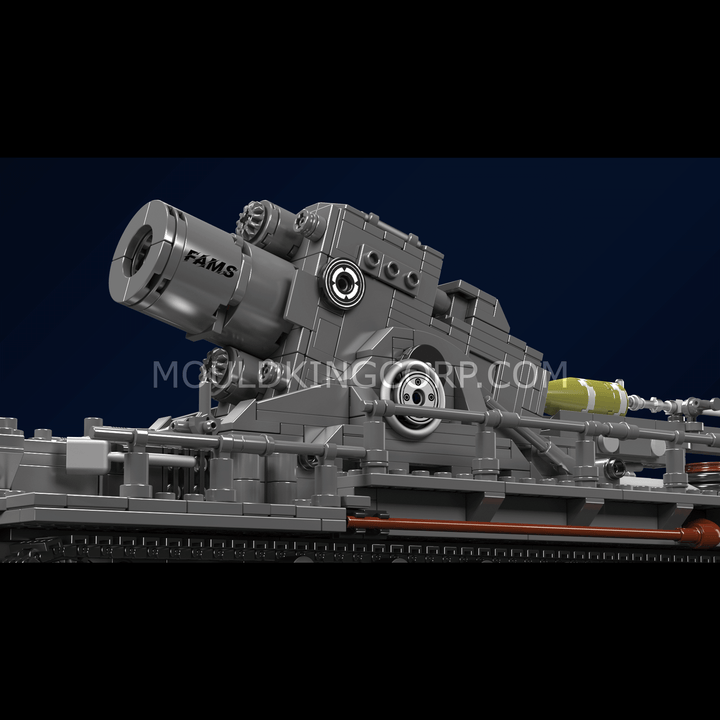 Mould King 20028 Ferngesteuerter Karl Mörserpanzer Bausatz | 1.648 Teile