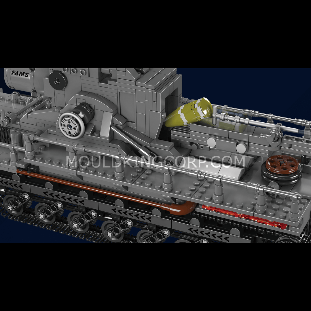 Mould King 20028 Ferngesteuerter Karl Mörserpanzer Bausatz | 1.648 Teile