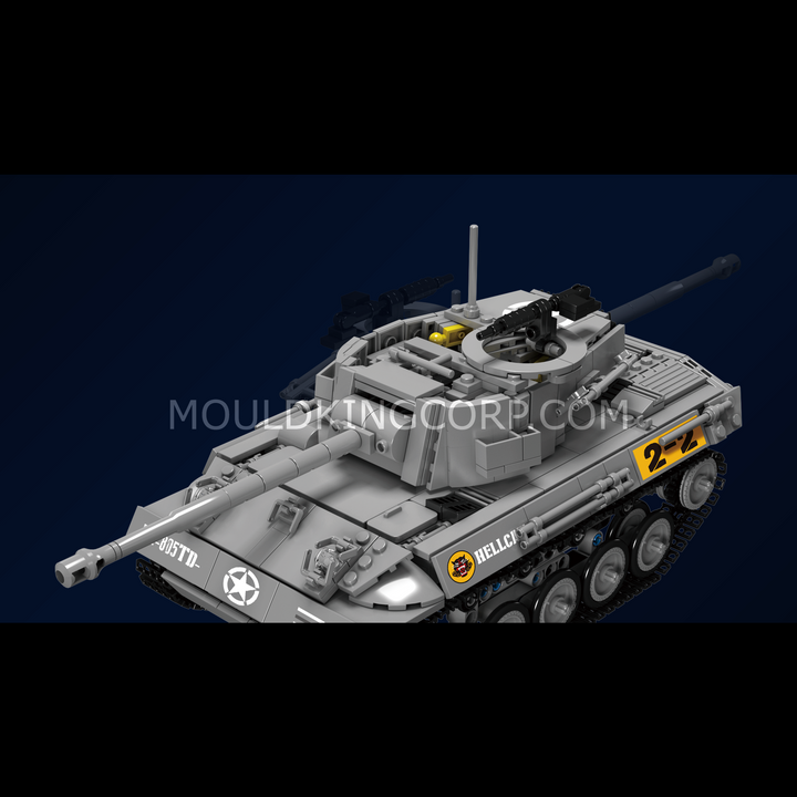 Mould King 20032 Coffret de construction de chasseur de chars M16 Hellcat | 971 pièces