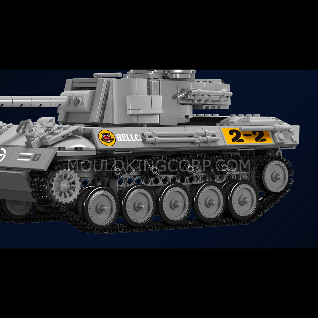 Mould King 20032 Coffret de construction de chasseur de chars M16 Hellcat | 971 pièces