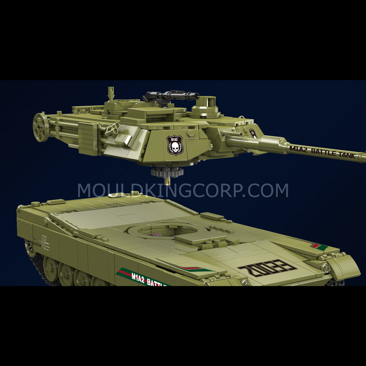 Mould King 20033 MIA2 - Ensemble de construction de char de combat principal | 1 168 pièces