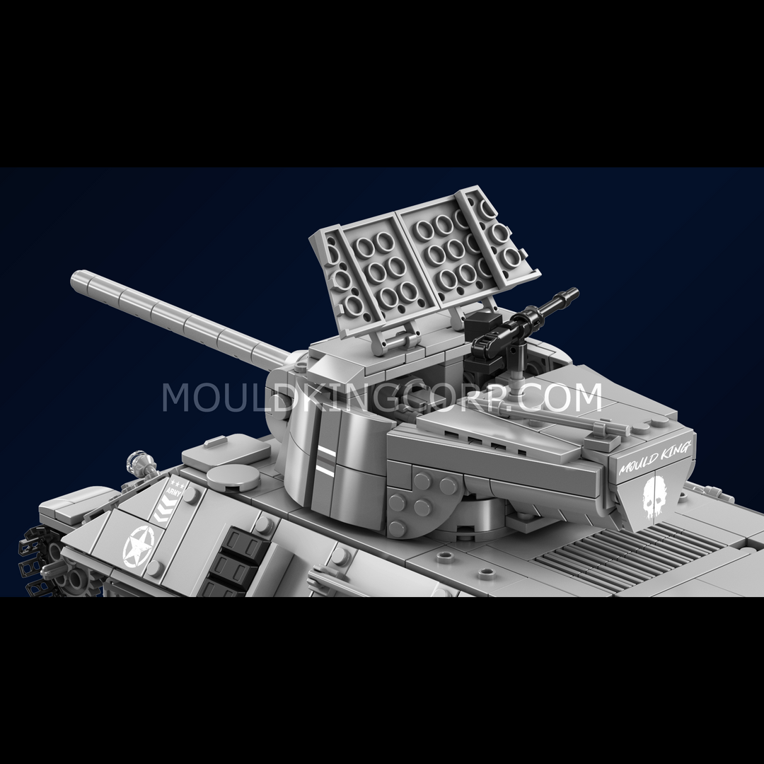 Mould King 20034 Kit de construction de char lourd Pershing | 1 057 pièces