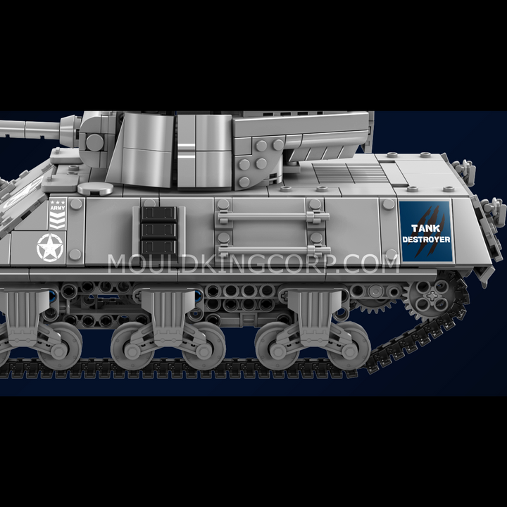 Mould King 20034 Kit de construction de char lourd Pershing | 1 057 pièces