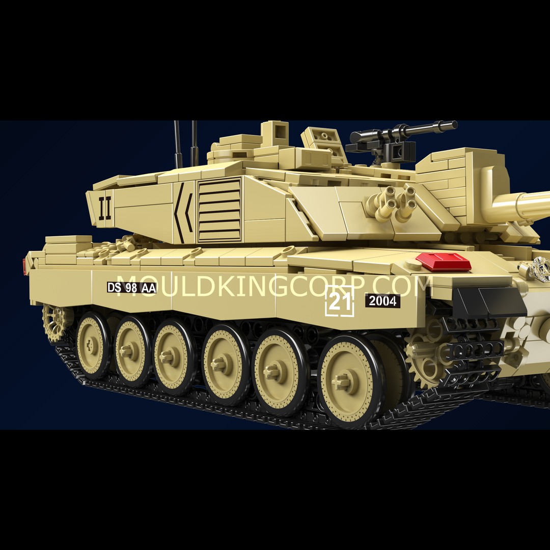 Mould King 20037 Challenger 2, ensemble de construction de chars | 1 129 pièces
