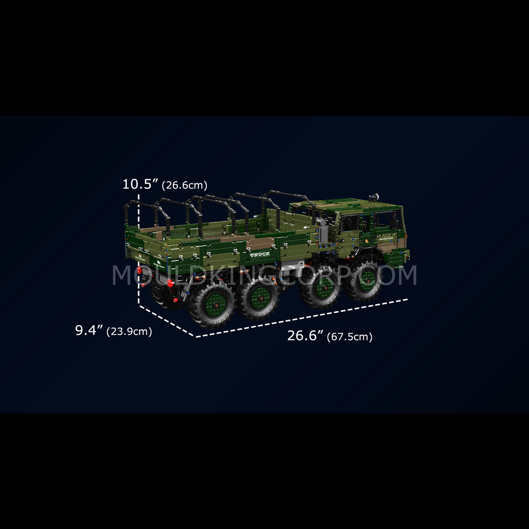Camion télécommandé Mould King 20039/20040 KOLOS 8X8 | 4 733 pièces