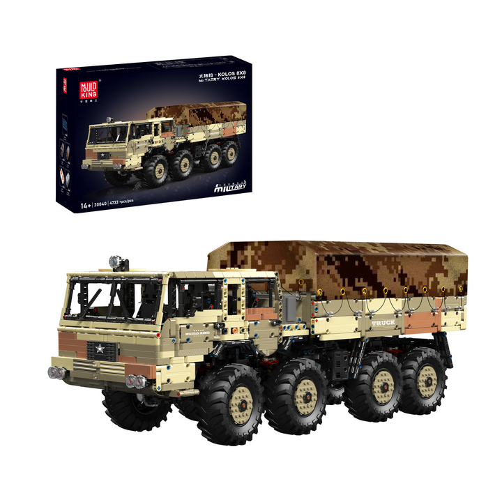 Camion télécommandé Mould King 20039/20040 KOLOS 8X8 | 4 733 pièces