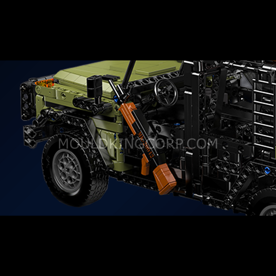 Mould King 20041 et 20042 : Véhicule d'assaut Caracal, ensemble de construction | 1 577 pièces
