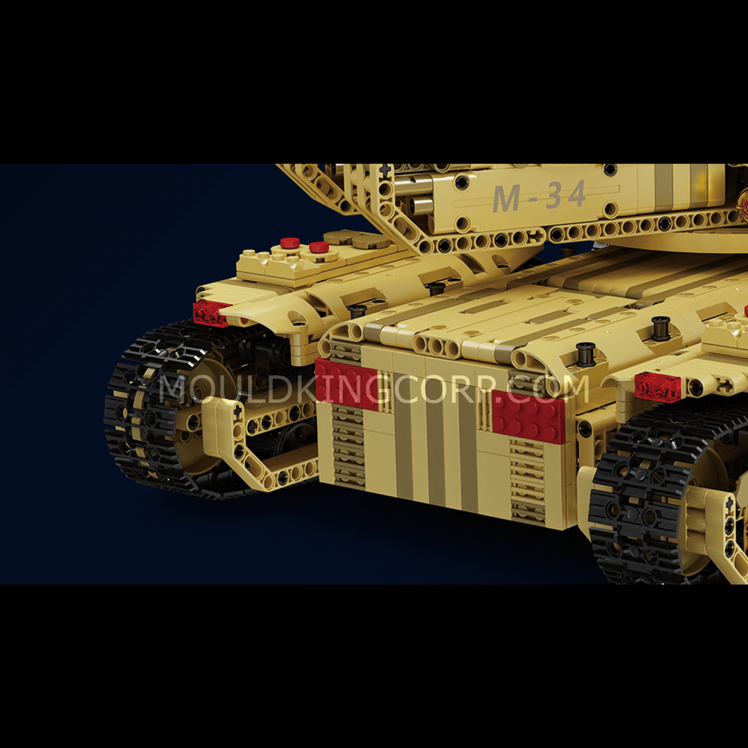 Ensemble de construction de char mammouth motorisé Mould King 20011 | 3 445 pièces