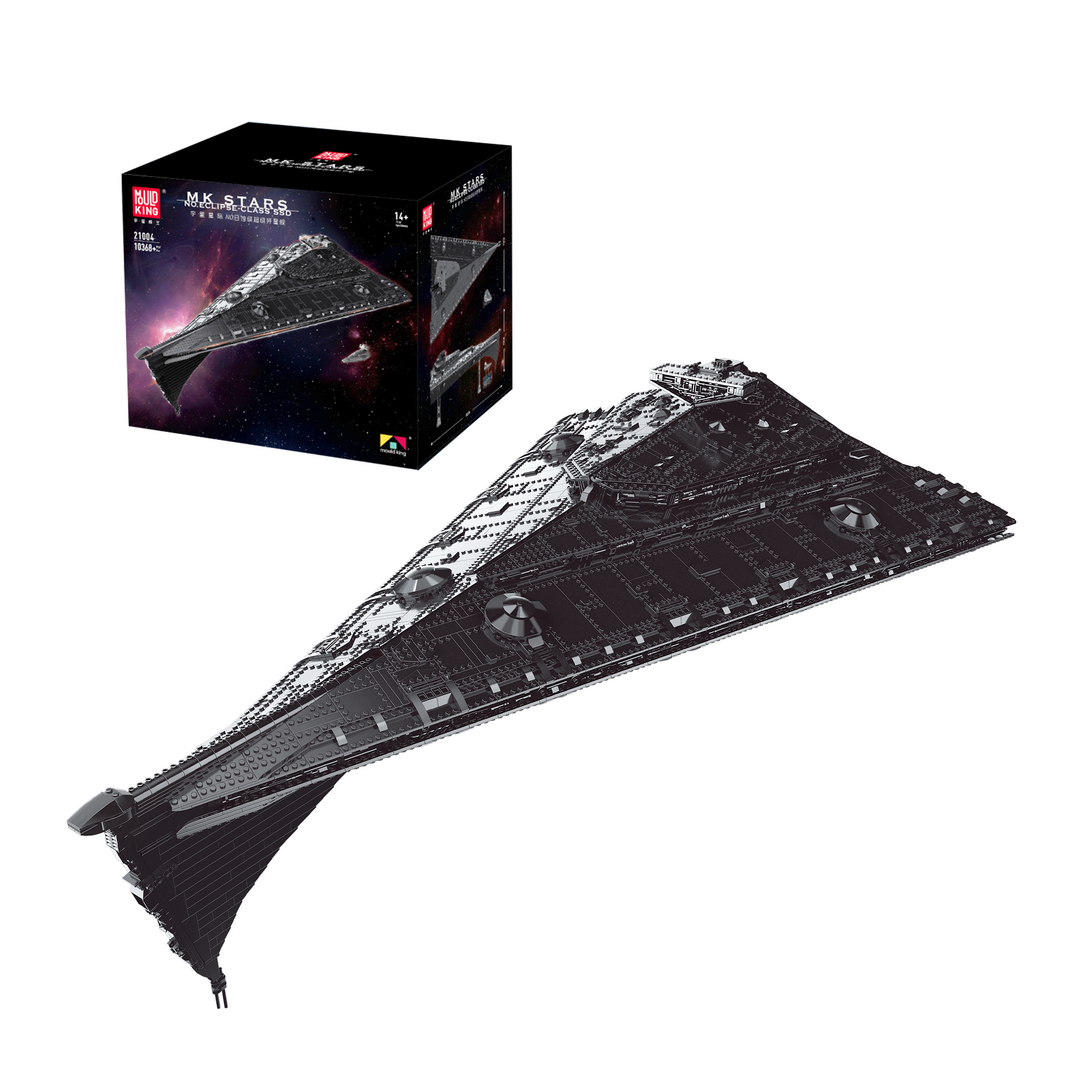 Mould King 21004 Ultimate Dreadnought Starship Building Model Set | 10,368 Pcs