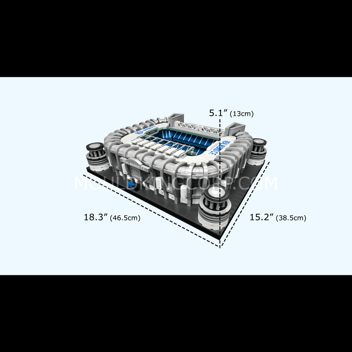 Mould King 22026 Bernabéu-Stadion Modellbausatz | 4.266 Teile
