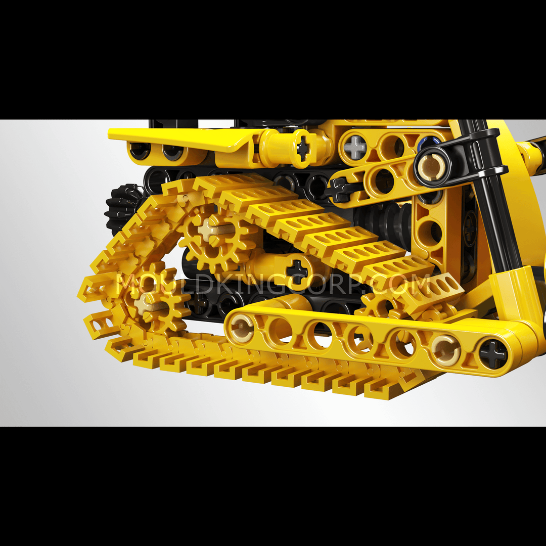 Mould King 24020 Crawler Bulldozer Building Toy Set | 244 PCS