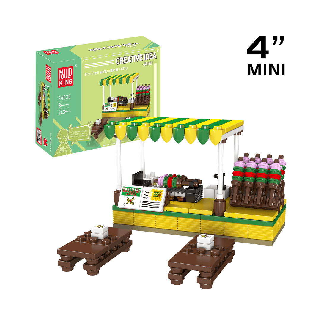 Mould King 24030 Skewer Stand Building Toy Set | 243 Pcs