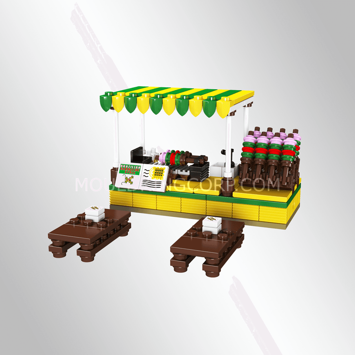 Mould King 24030 Skewer Stand Building Toy Set | 243 Pcs