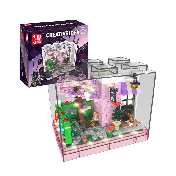 Mould King 24038 Hair Salon Day Building Set | 388 Pcs