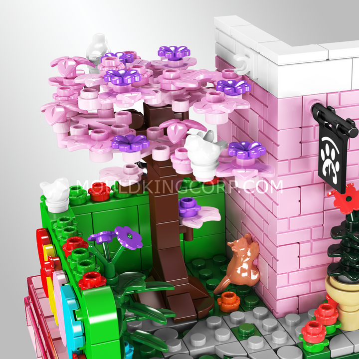 Mould King 24038 Hair Salon Day Building Set | 388 Pcs