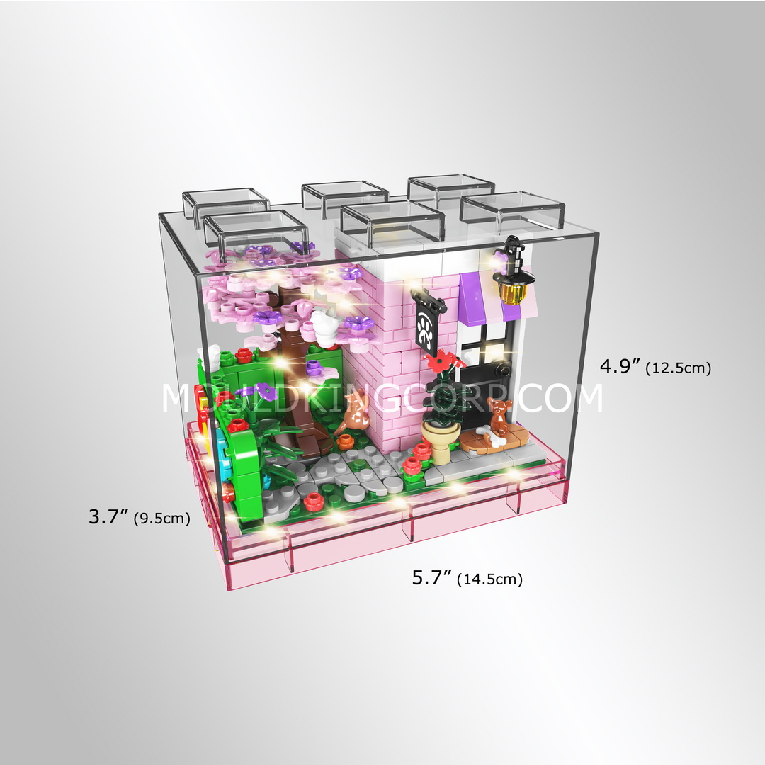 Mould King 24038 Hair Salon Day Building Set | 388 Pcs