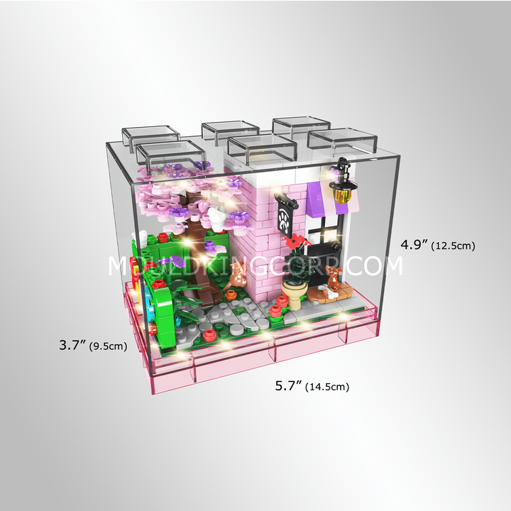 Mould King 24038 Hair Salon Day Building Set | 388 Pcs