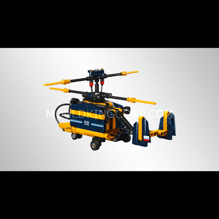 Mould King 24048 Coaxial Counter-rotating Helicopter Model Building Set | 274 Pcs