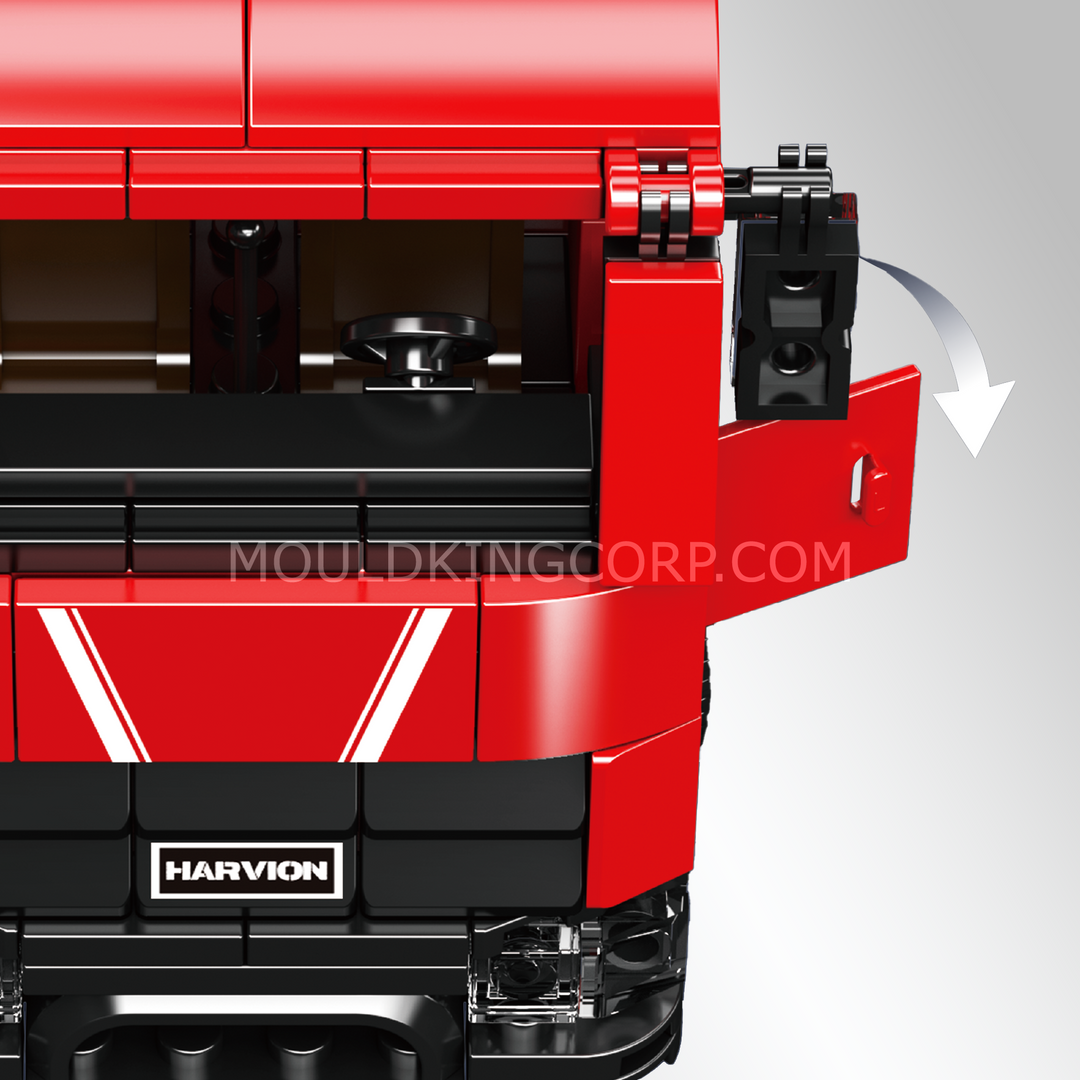 Mallenkoning 24078 Sportauto Transporter Vrachtwagen Bouwset | 997 delig